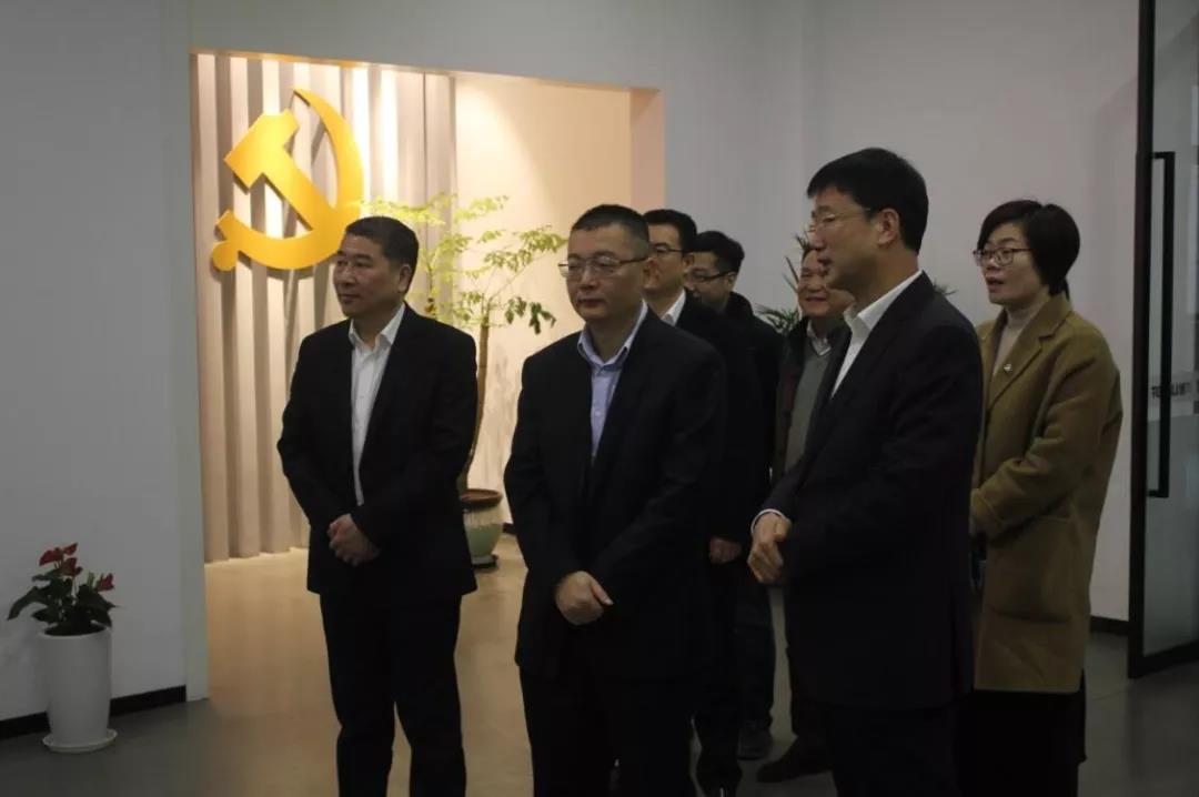 瑞安市委副書記、代市長秦肖來訪通力